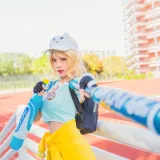 桜桃喵《花木兰青春决赛季》主题写真：12张全套美图