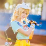 桜桃喵《花木兰青春决赛季》主题写真：12张全套美图