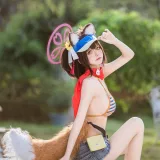 九柒喵《水忍忍》主题写真：18张全套美图