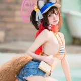 九柒喵《水忍忍》主题写真：18张全套美图