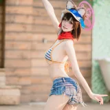 九柒喵《水忍忍》主题写真：18张全套美图