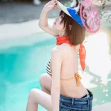 九柒喵《水忍忍》主题写真：18张全套美图