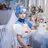 古阿扎《凌波丽》主题写真：20张全套美图，含1个视频