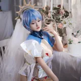 古阿扎《凌波丽》主题写真：20张全套美图，含1个视频