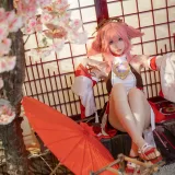 樱岛嗷一《八重神子》主题写真：20张全套美图