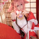 樱岛嗷一《八重神子》主题写真：20张全套美图