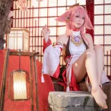 樱岛嗷一《八重神子》主题写真：20张全套美图