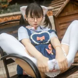 幼水铃衣《小猫猫》主题写真：25张全套美图
