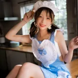 清青琴玖《小厨娘》主题写真：27张全套美图