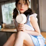 清青琴玖《小厨娘》主题写真：27张全套美图