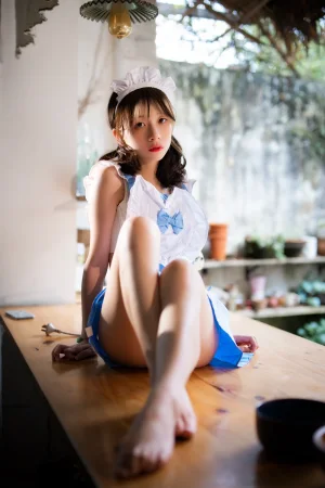 清青琴玖《小厨娘》主题写真：27张全套美图