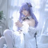 喜欢爱理吗《独角兽花嫁》主题写真：31张全套美图