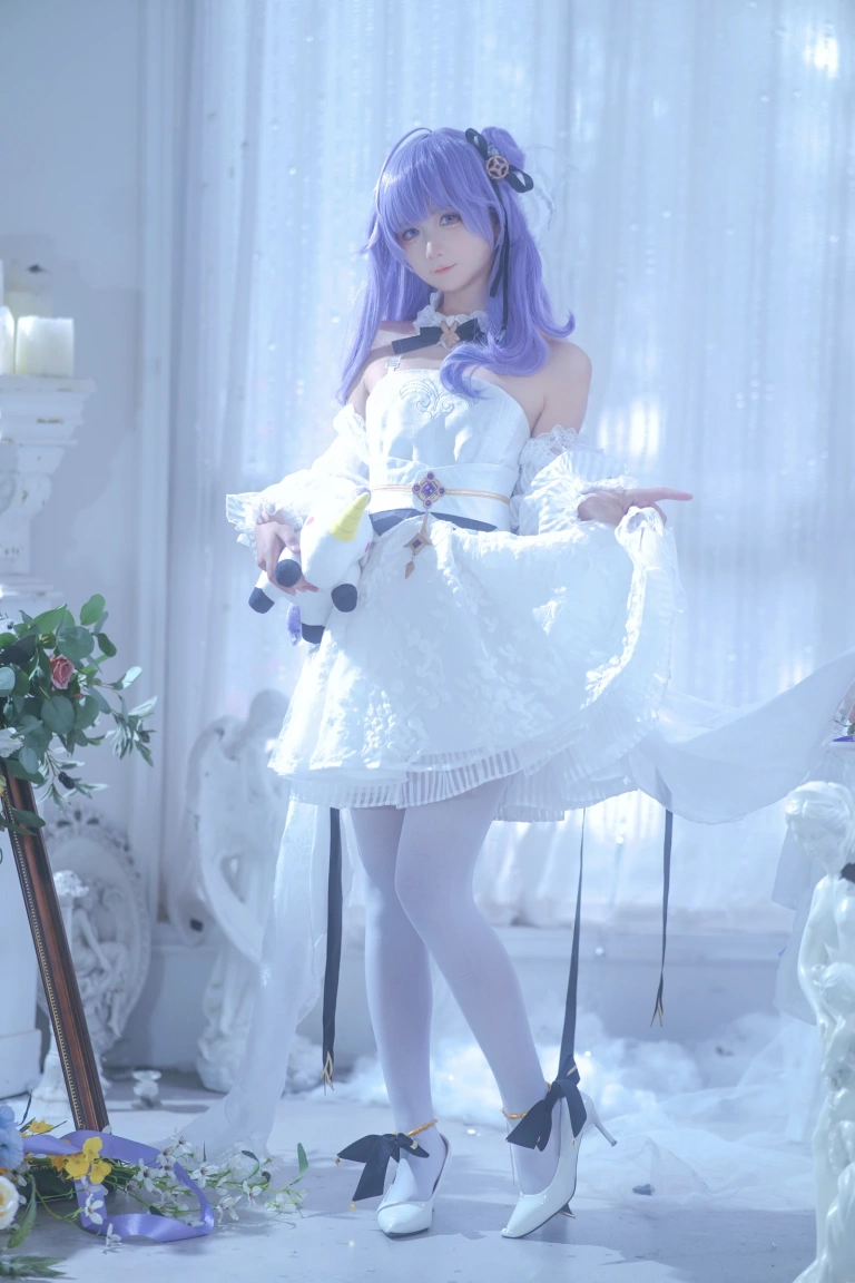 喜欢爱理吗《独角兽花嫁》主题写真：31张全套美图
