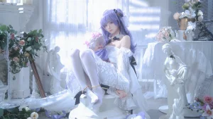 喜欢爱理吗《独角兽花嫁》主题写真：31张全套美图