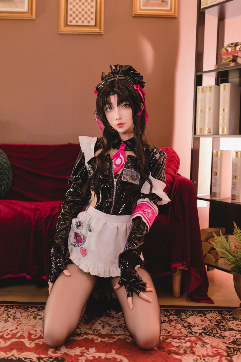 杏仁曲奇《杀生院》主题写真：38张全套美图