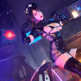皮皮奶《黑暗护士》主题写真：40张全套美图