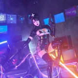皮皮奶《黑暗护士》主题写真：40张全套美图