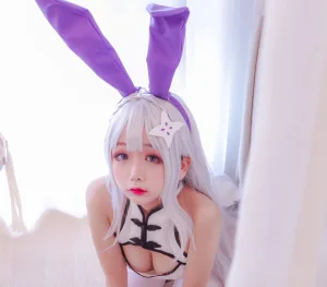 日奈娇(椎名莜)《白旗袍》主题写真：42张全套美图