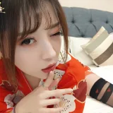 小女巫露娜《黑丝和服》主题写真：44张全套美图