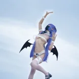 三水子《紫色双马尾魅魔》主题写真：48张全套美图