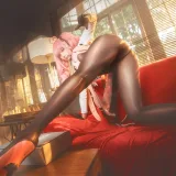 小和甜酒《交错战线卡提那》主题写真：86张全套美图，含1个视频