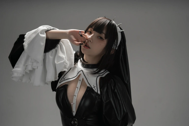 花铃《杀戮修女》主题写真：89张全套美图