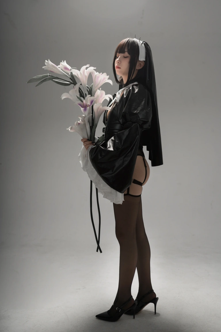 花铃《杀戮修女》主题写真：89张全套美图