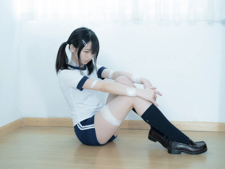 千澄《少女秩序 ACE.02 水着体操服》主题写真：45张全套美图