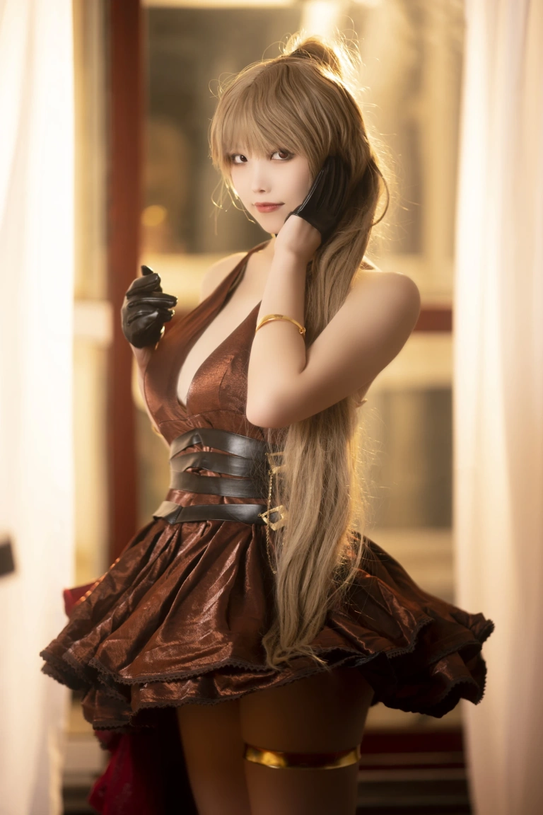汪知子《让巴尔cos》主题写真：18张全套美图