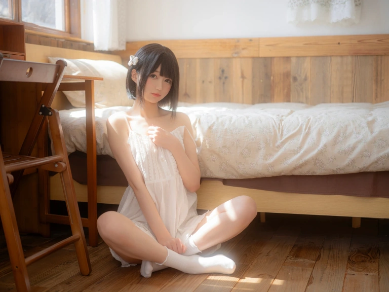 雫しずく《夏休み日記》主题写真：100张全套美图