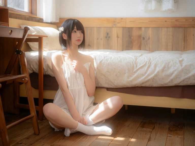 雫しずく《夏休み日記》主题写真：100张全套美图