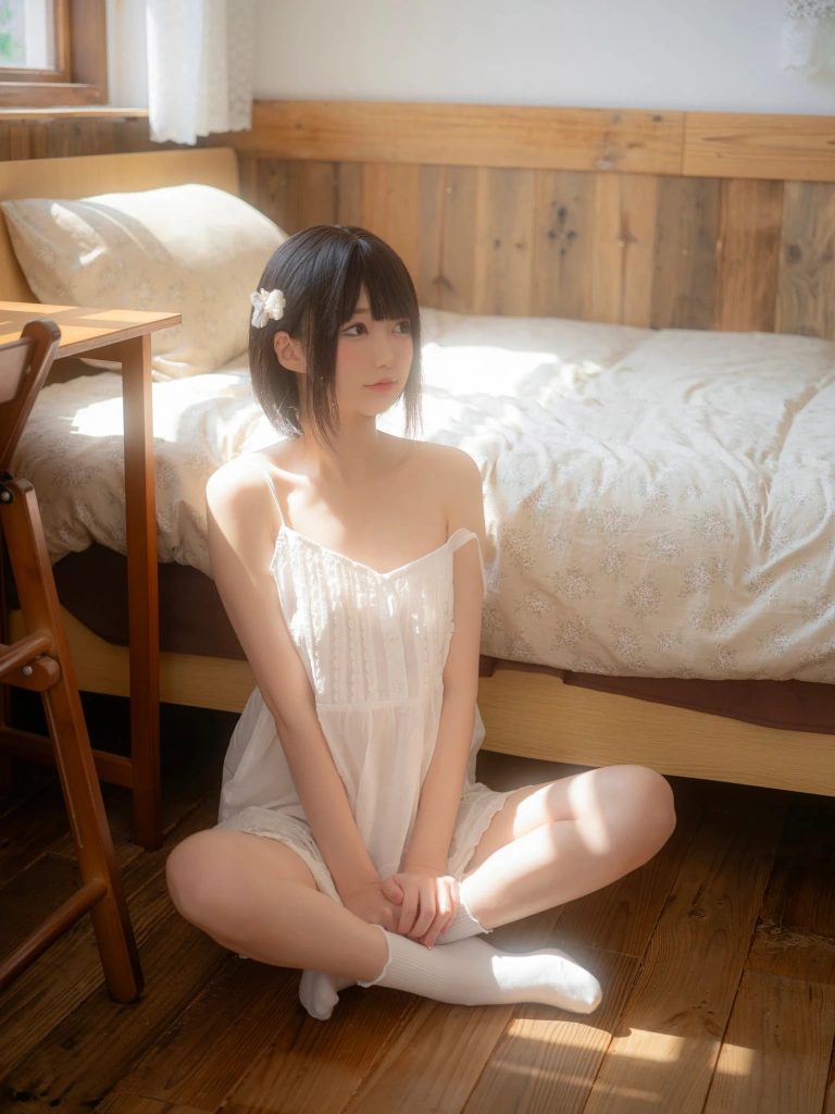 雫しずく《夏休み日記》主题写真：100张全套美图