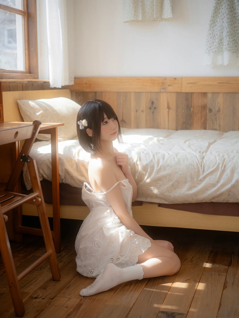 雫しずく《夏休み日記》主题写真：100张全套美图