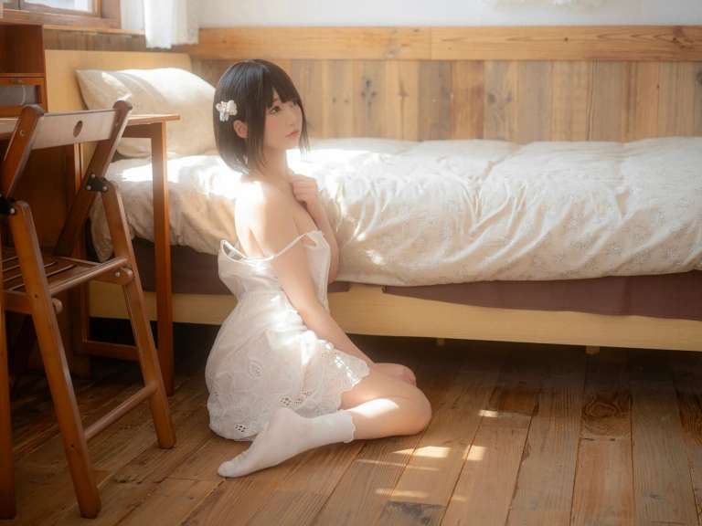 雫しずく《夏休み日記》主题写真：100张全套美图