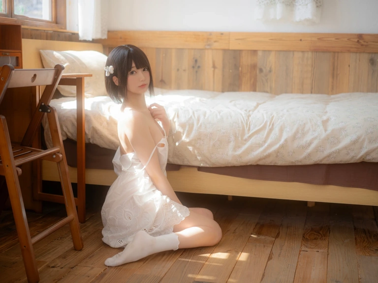 雫しずく《夏休み日記》主题写真：100张全套美图