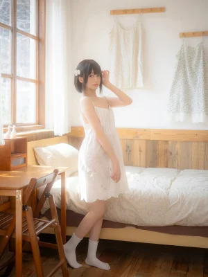 雫しずく《夏休み日記》主题写真：100张全套美图