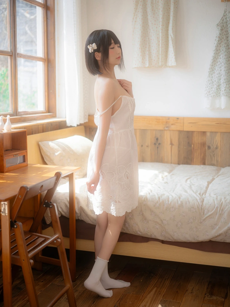 雫しずく《夏休み日記》主题写真：100张全套美图