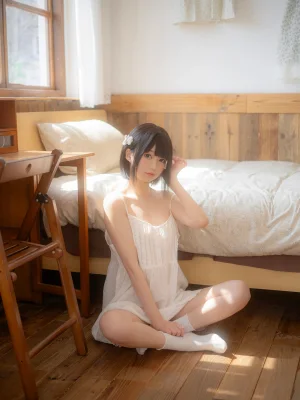 雫しずく《夏休み日記》主题写真：100张全套美图