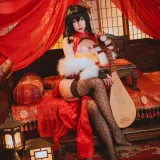 贞子蜜桃《大凤旗袍》主题写真：10张全套美图