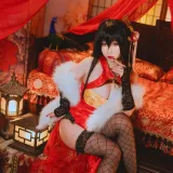 贞子蜜桃《大凤旗袍》主题写真：10张全套美图
