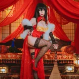 贞子蜜桃《大凤旗袍》主题写真：10张全套美图