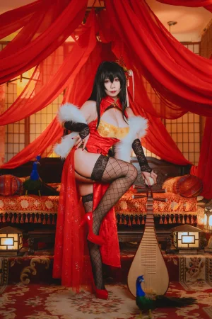 贞子蜜桃《大凤旗袍》主题写真：10张全套美图