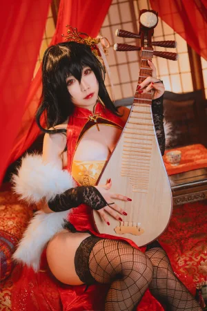 贞子蜜桃《大凤旗袍》主题写真：10张全套美图