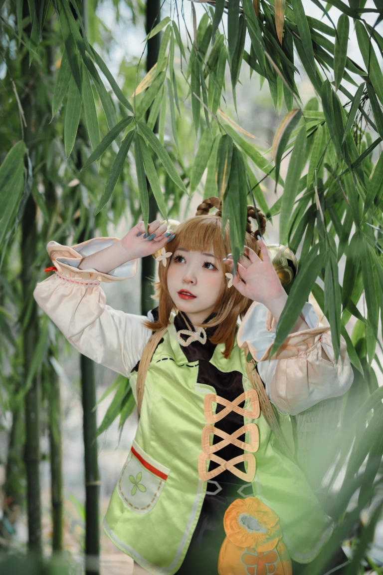 花铃《原神 瑶瑶》主题写真：15张全套美图