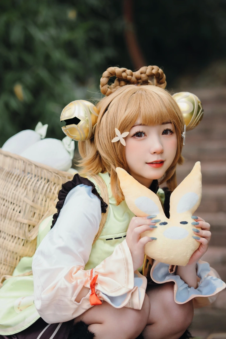 花铃《原神 瑶瑶》主题写真：15张全套美图