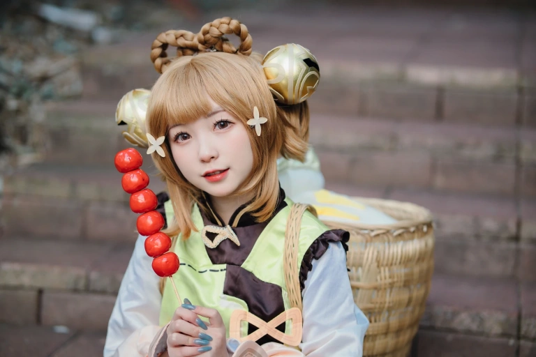 花铃《原神 瑶瑶》主题写真：15张全套美图