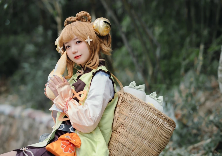 花铃《原神 瑶瑶》主题写真：15张全套美图