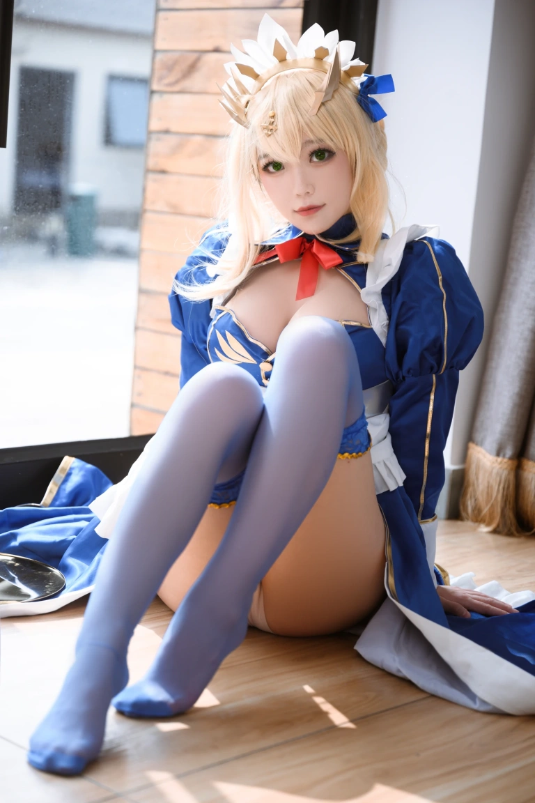 汪知子《白枪呆》主题写真：17张全套美图