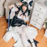 许枳《柴郡女仆》主题写真：22张全套美图