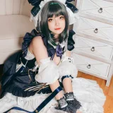 许枳《柴郡女仆》主题写真：22张全套美图